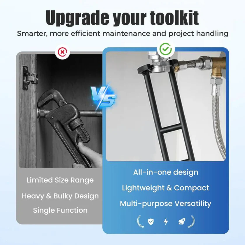 Velarous 360° Multifunctional Sink Wrench Tool
